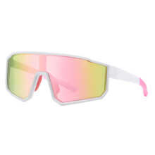 Unisex sportzonnebril - Gepolariseerde wrap-around zonnebril voor fietsen, hardlopen, vissen en baseball - UV-beschermende bril voor mannen, vrouwen