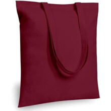Lot de 24 sacs fourre-tout en coton bordeaux 40,6 x 38,1 cm, sacs d'épicerie légers et réutilisables – Parfaits pour le bricolage, la promotion