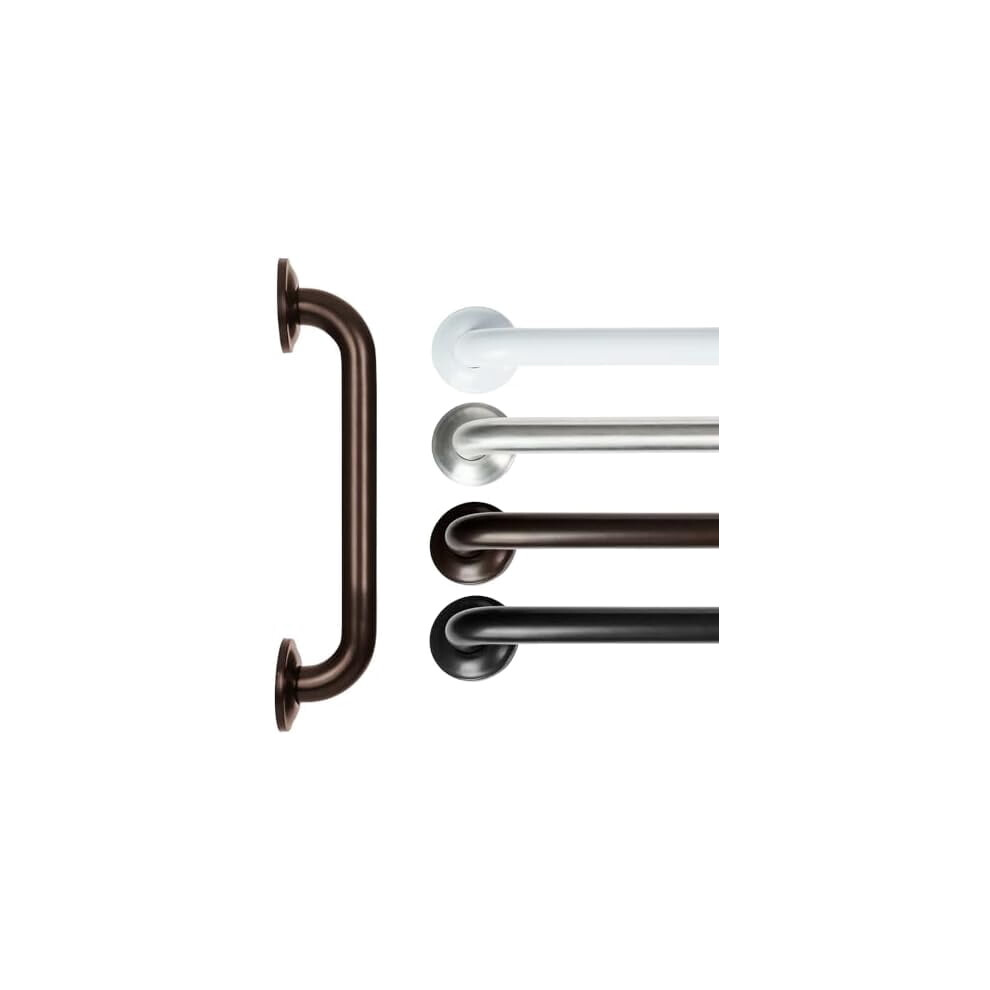 Stainless Steel Bathroom Grab Bar 440 lb Capacity