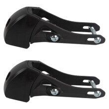 Unbranded2pcs Inline Skate Bremsen Ersatzbremsbeläge für Rollschuhe Einfach zu montieren Rutschfeste Stopper
