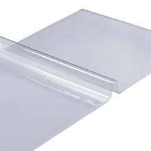 12"x24" kirkas PVC-pöydänsuoja, 1,5 mm paksu, vedenpitävä suojus pöydille ja pöydille