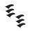 6Pièces Clips Centre Nylon Noires Pour De Surf 7