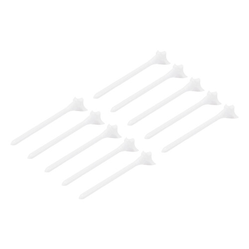 Tees PC Portabolas para uñas, 10 piezas, plástico