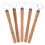 Pottery Handle Making Tool Wood Metal 5Pcs 4.7In 4
