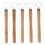 Pottery Handle Making Tool Wood Metal 5Pcs 4.7In 5