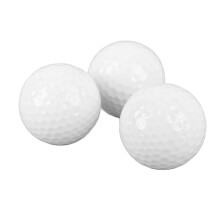 Set de pelotas Club Ball, 3 pelotas, tees de 54 mm, cuero PU