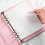 100 Buste Budget Binder 177x288mm Rosa 7