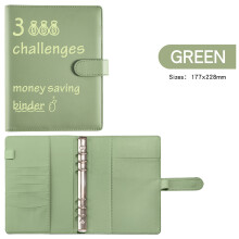 100 enveloppes Money Binder 177x288mm rose PU