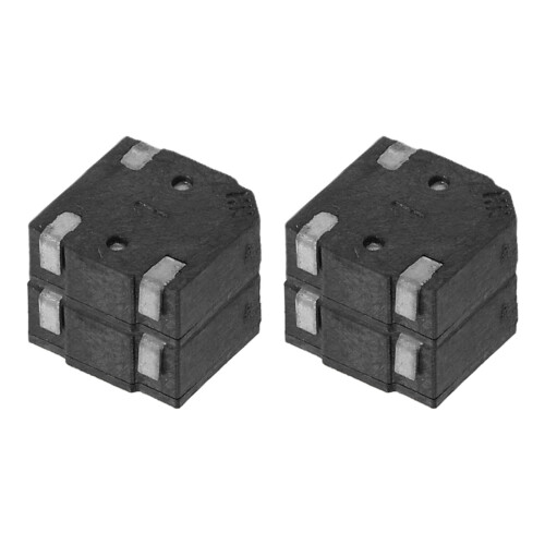 16Pièces Buzzer Plastique Noir Compact Pour Blagues Et 2
