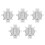 5Pcs Plug Gap Calibration Tool for Motorcycles Multiuse 7