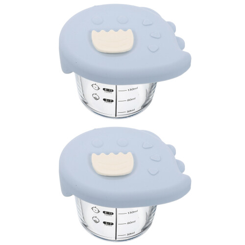4Pièces Bocaux Empilables Bébé En Pour Collations Repas 1