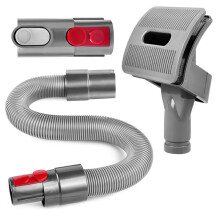 Pet Grooming Kit Compatible with Vacuum V7 V8 V10 V11 V15 - Pet Dog Brush Hair Vacuum Attachment with Extension Hose & Adapter