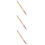 3Pcs PP Material Cuticle Pusher Nail Buffer Pen Dual-End for Nail Care 5