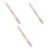3Pcs PP Material Cuticle Pusher Nail Buffer Pen Dual-End for Nail Care 9