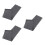 3Pcs Grey Chair Cloth Replacement for Beach Patio Camping Lounge 5