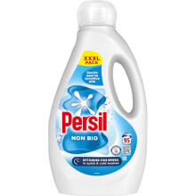 Persil Non-Bio Laundry Liquid Detergent – 2.565 L – 95 Washes – Gentle on Sensitive Skin, Tough on Stains