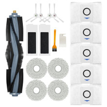 Ersatzteile für Deebot T20 Omni Staubsauger, Hauptseitenbürste, Staubbeutel, HEPA-Filter, Wischpads