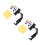 2Sets Assorted Silicone Plastic Adjustable Phone Holders for Storage 5