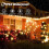 2-Pack 164FT 400LED Red/White Christmas String Lights, 8 Modes, Indoor/Outdoor Plug-in Tree Lights 5