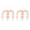 4Pièces Sac Rose Vintage Pour Usage Décoratif 6