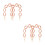 4Pièces Sac Rose Vintage Pour Usage Décoratif 7