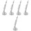 5Sets Realistisch Koperen Mini Muziekinstrument Model 4