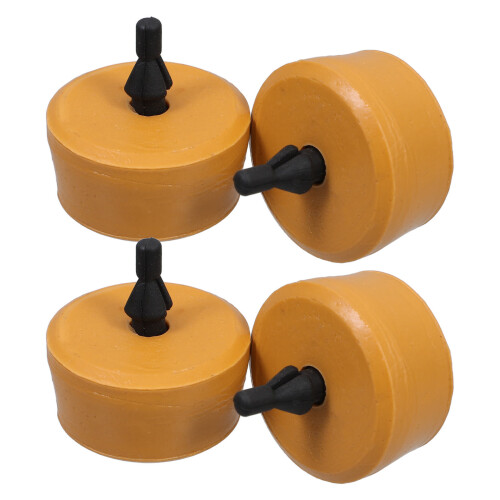 8Pcs Durable Rear Plate Rubber Buffers Shock Absorber Spring Mounts 2