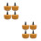 8Pcs Durable Rear Plate Rubber Buffers Shock Absorber Spring Mounts 10