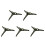 5Pcs Quick Assembly Olive Green Artificial Tree Base Stand for Xmas 4