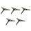 5Pcs Quick Assembly Olive Green Artificial Tree Base Stand for Xmas 7