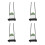 4Pièces Ornements Suspendus Cactus Résine 7