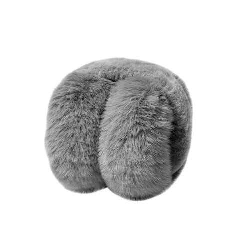 Cache-oreilles d'hiver en peluche douce avec bandeau ajustable 1