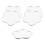 25Pcs Silver Acrylic Portable Vanity Mirrors Stick-on for Phone Use 2
