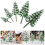 20Pièces Figurines D'arbres Miniatures Vertes ABS Pour Décor Train DIY 10