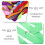 24Pcs Dancing Gym Ribbon with Handle Assorted Colors for Kids Exercise 8