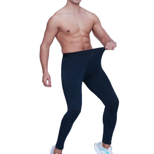 Men's Active Compression Pants - Workout Base Layer Tights Running Leggings 1