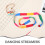24Pcs Dancing Gym Ribbon with Handle Assorted Colors for Kids Exercise 9