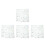 20Pcs Quilting Rulers and Templates Multi Color Durable Sewing Tools 8