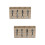 2Pcs Wooden Kitchen Utensil Organizer Assorted Color Fork Spoon Holder 7