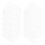 100Pièces Pads Adhésifs Double Face Transparente Polyvalents 2