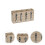2Pcs Wooden Kitchen Utensil Organizer Assorted Color Fork Spoon Holder 8