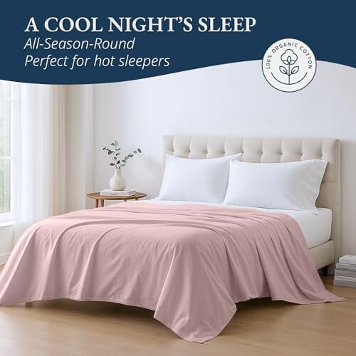 Ekologiskt bomullslakan King Size100% 2