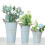 Retro järnblomkruka blå 11,8x7,2 i 1-pack 3