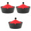 3Pièces Cendrier De Table Design Céramique Multi Usage Maison Bureau 5