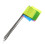 40Pcs Assorted Markers PVC Flags with Steel Wire for Yard 3
