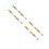 40Pcs Assorted Markers PVC Flags with Steel Wire for Yard 5