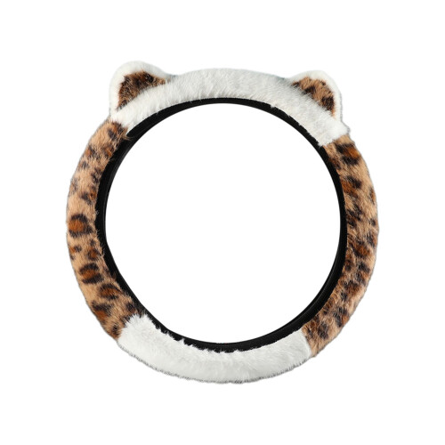 Ratttrekk med leopardmønster og 3D-kattdesign 1