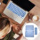 3Sets Notebook Cover Met Keyboard Protector Navy Duurzaam St 10