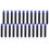 3Sets Reliable Blue Fountain Pen Ink Refills Strong Material 3