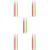 10St Eetbare Baking Pens Multi Kleurig Voor Cake Decoratie En 8